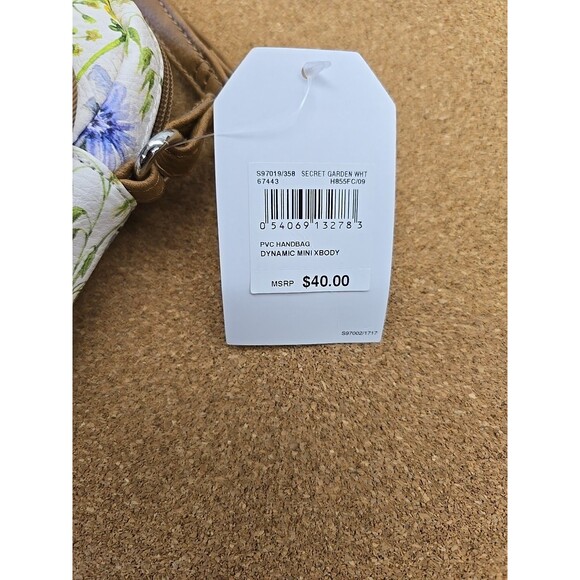 MultiSac Secret Garden Wht Crossbody Bag (B7) - Picture 9 of 10